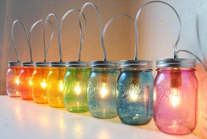 Picture of Jar Lights - Birthday Party Idea