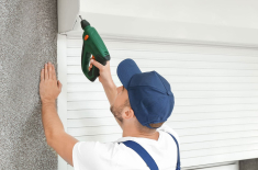 Picture of Roller Shutter Installation on window