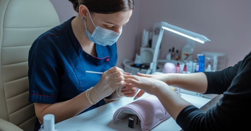 what is a russian manicure