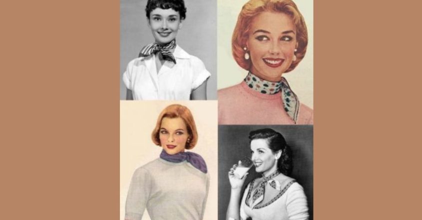 50s Style Neck Scarf