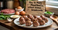 how to make meatballs without breadcrumbs