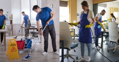 how to start a cleaning company business
