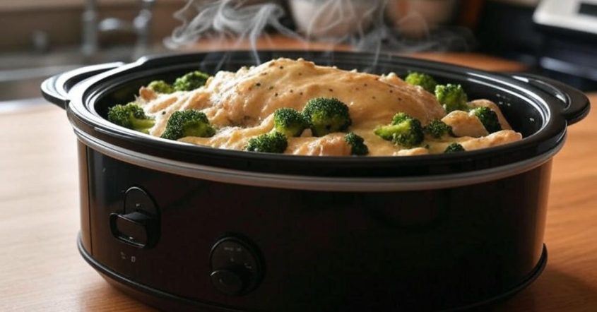 chicken divan in slow cooker