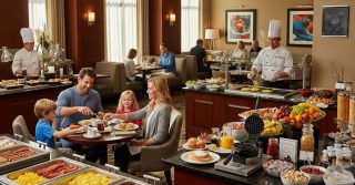 what time is breakfast at embassy suites