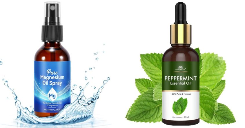 can we use magnesium oil with peppermint oil